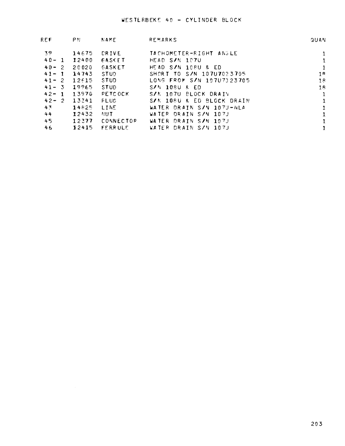 Westerbeke Diesel 38b Four Technical Manual