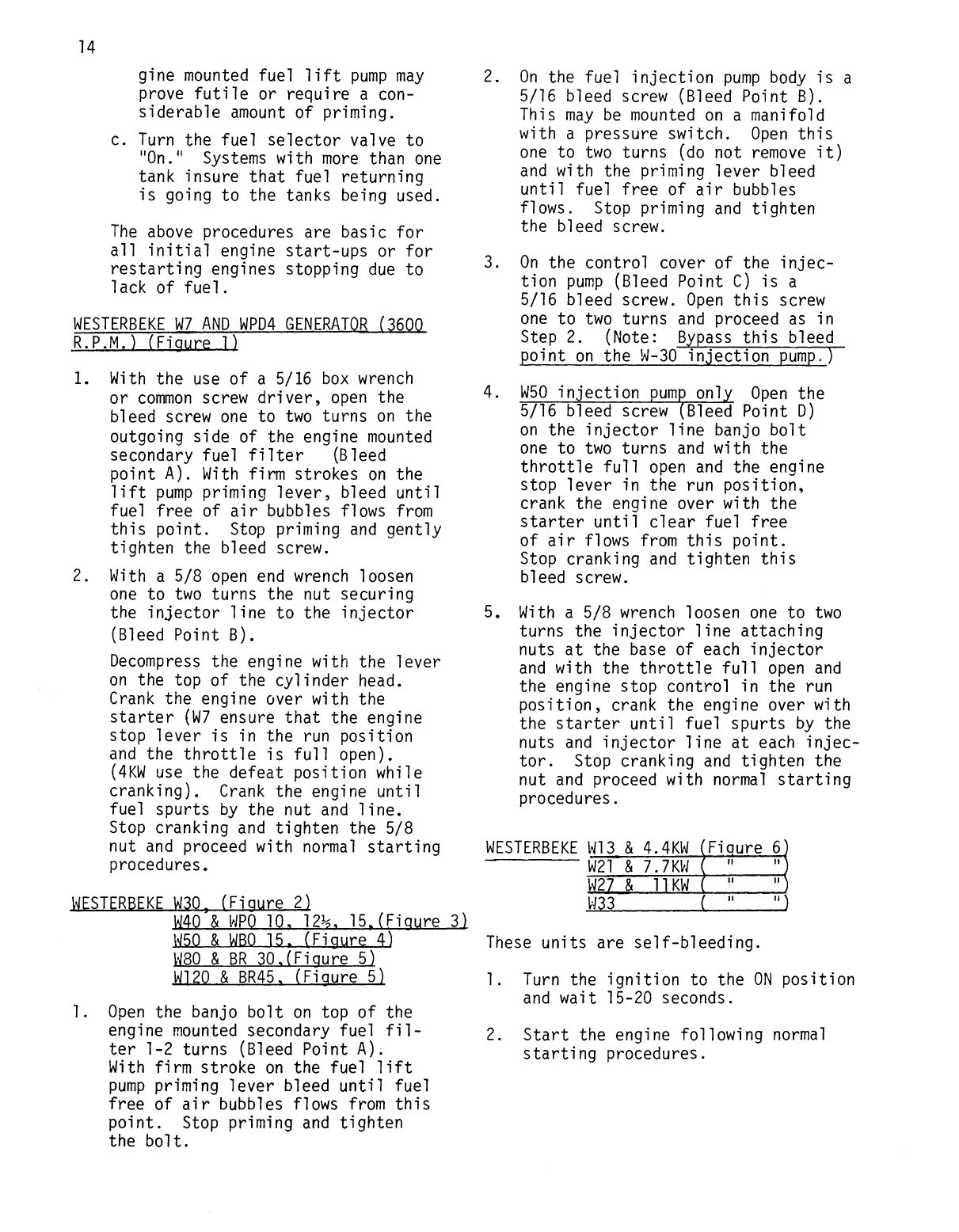 Westerbeke Diesel Apr 99 Parts Manual