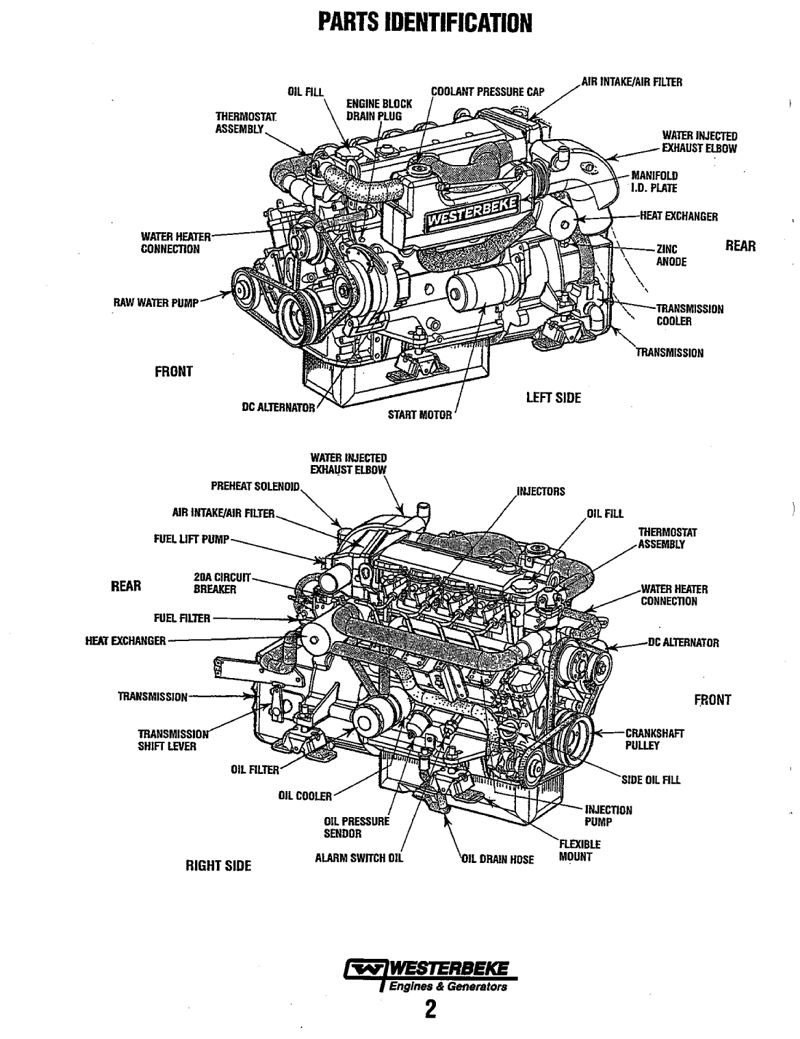 Westerbeke Diesel 55c Four Operator's Manual