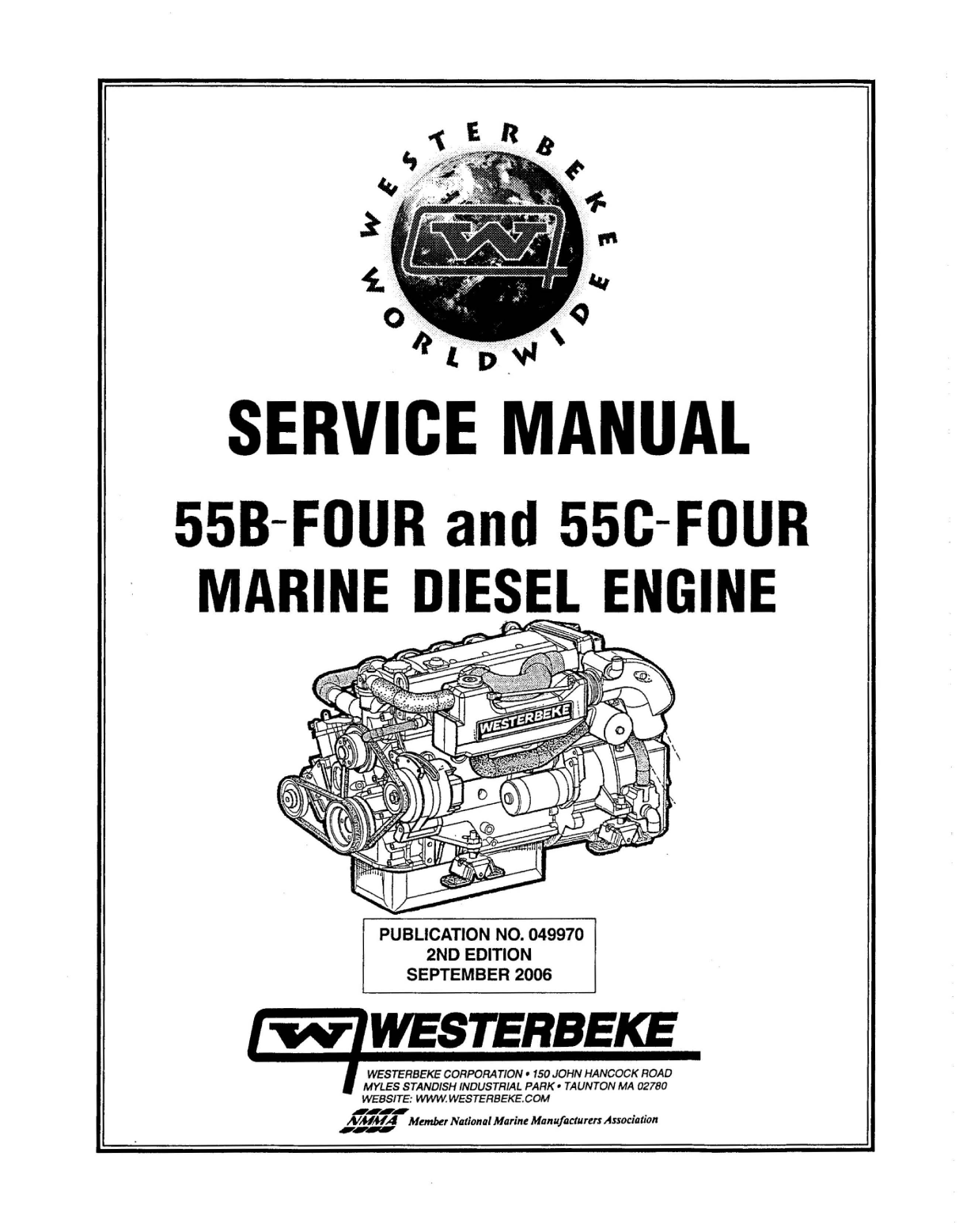 Westerbeke Diesel 55d Four Operator's Manual
