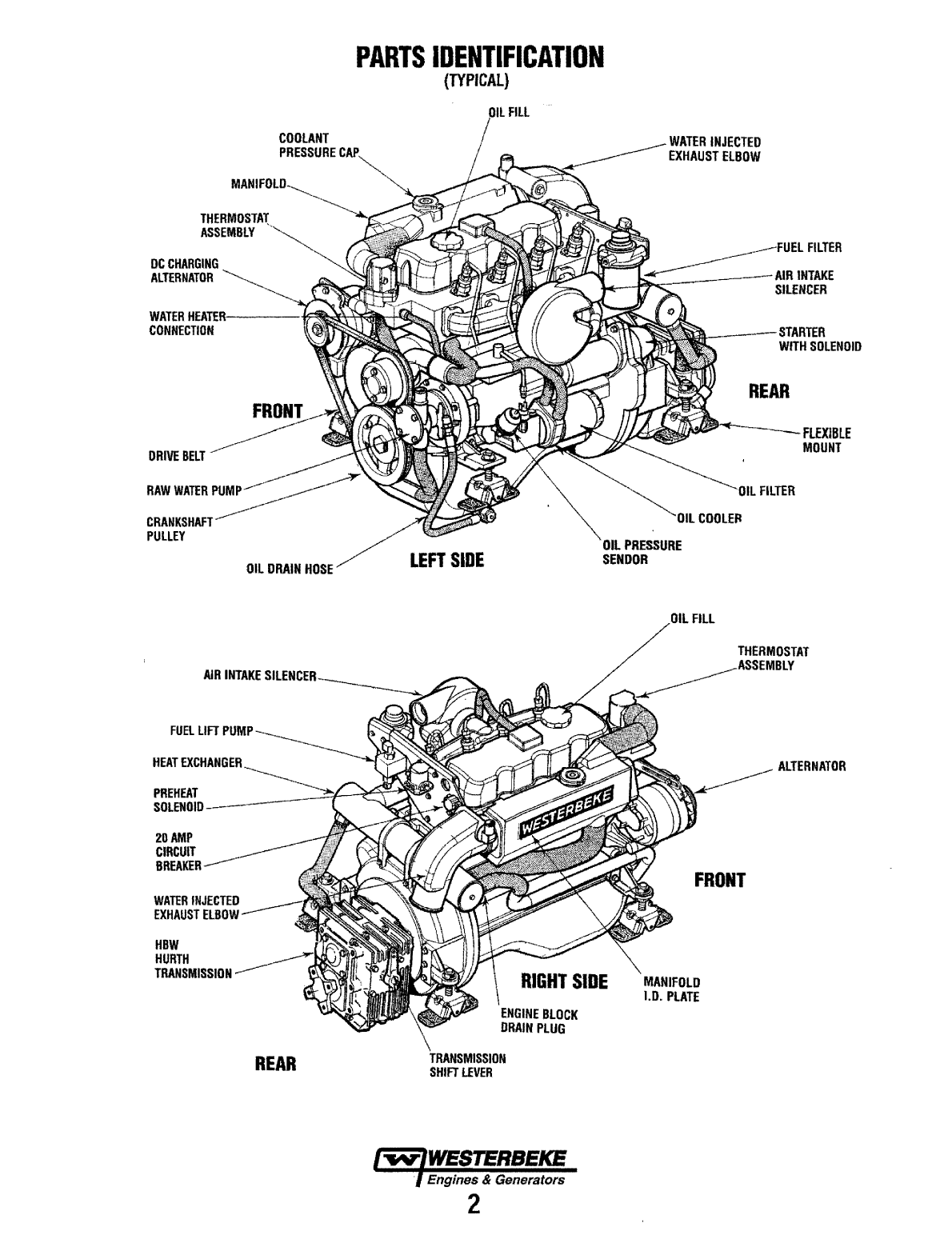 Westerbeke Diesel 63b Four Technical Manual