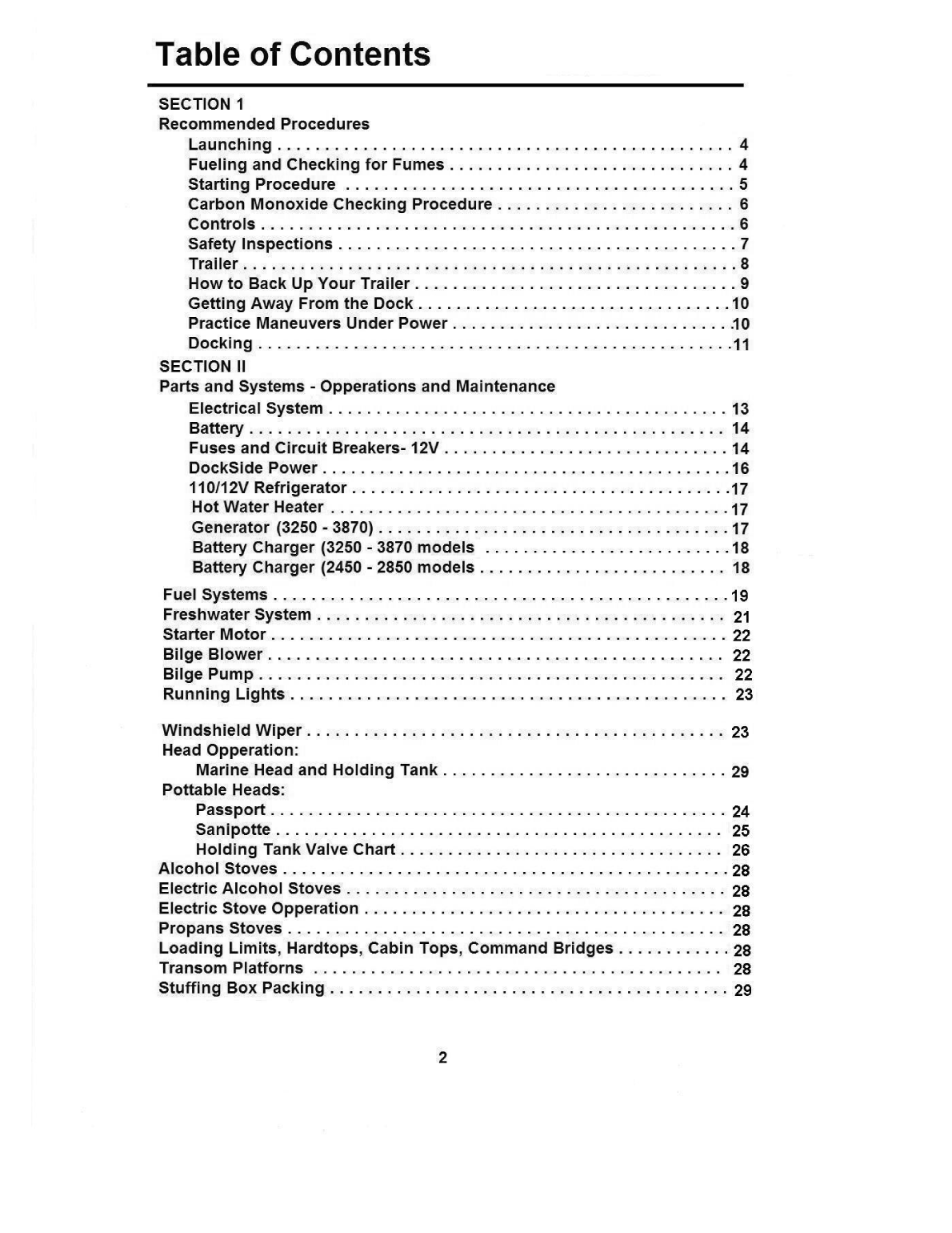 Bayliner Oem Owners Manual