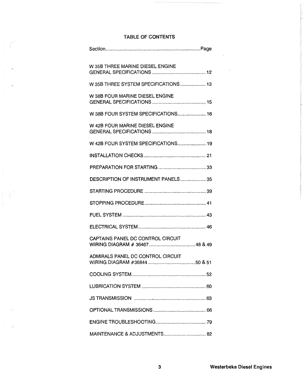 Westerbeke Diesel Apr 99 Technical Manual