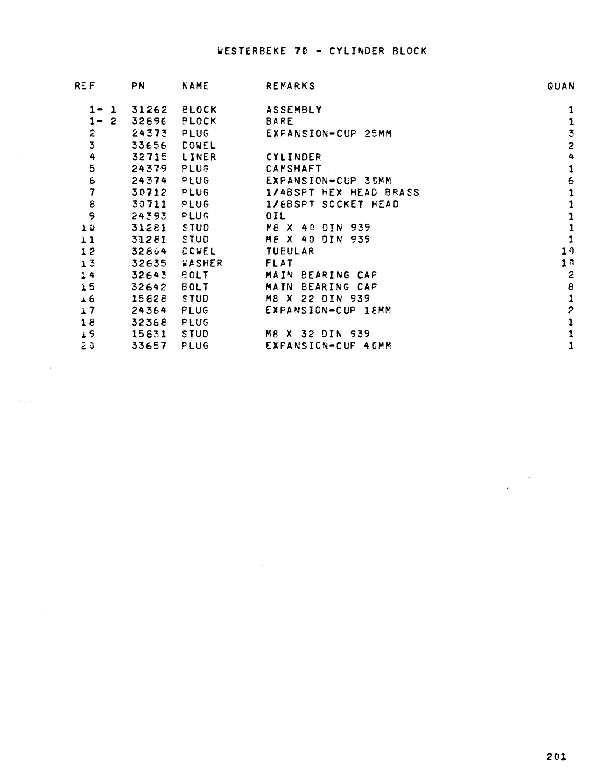 Westerbeke Diesel W 70 Operator's Manual