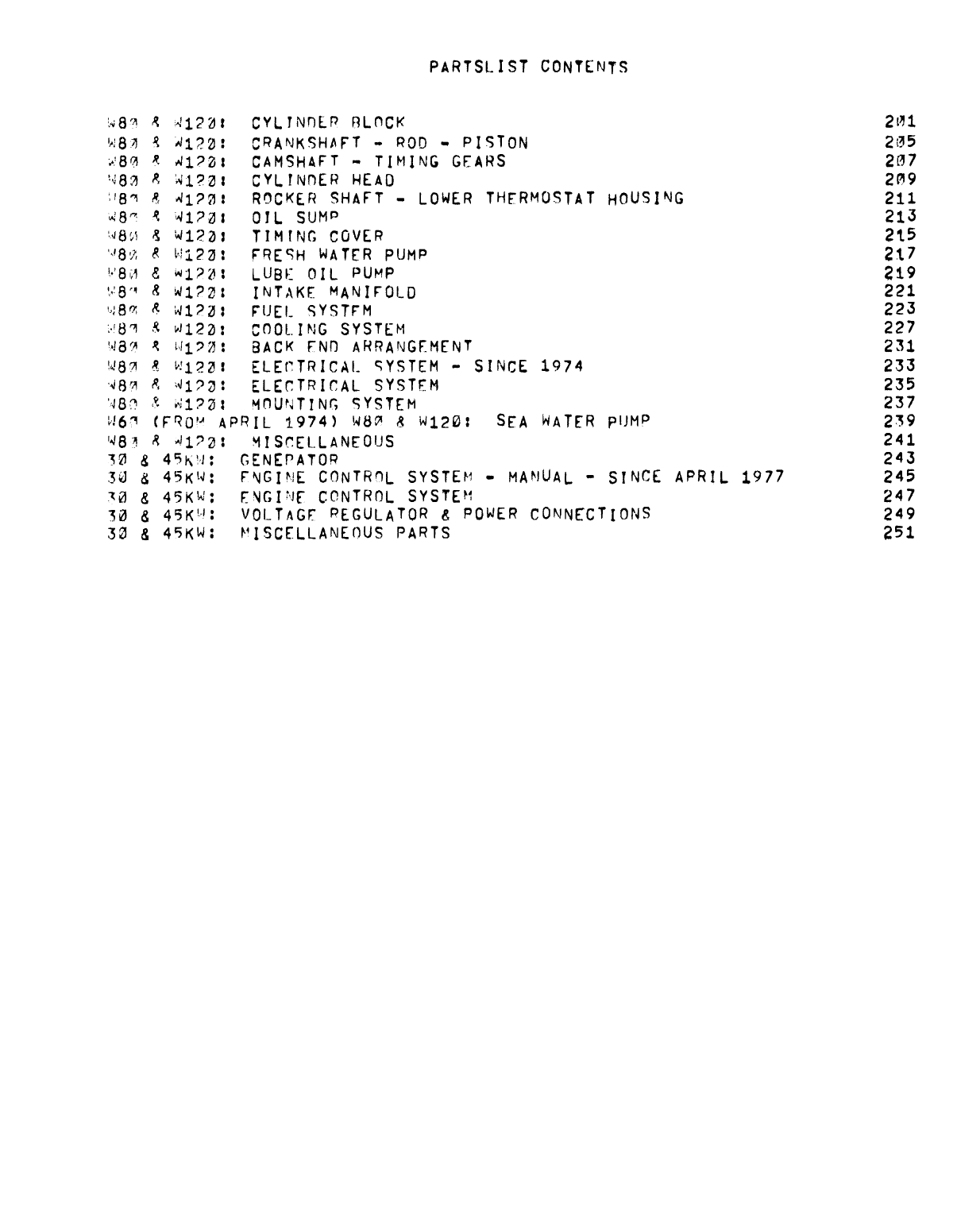 Westerbeke Diesel W 100 Technical Manual