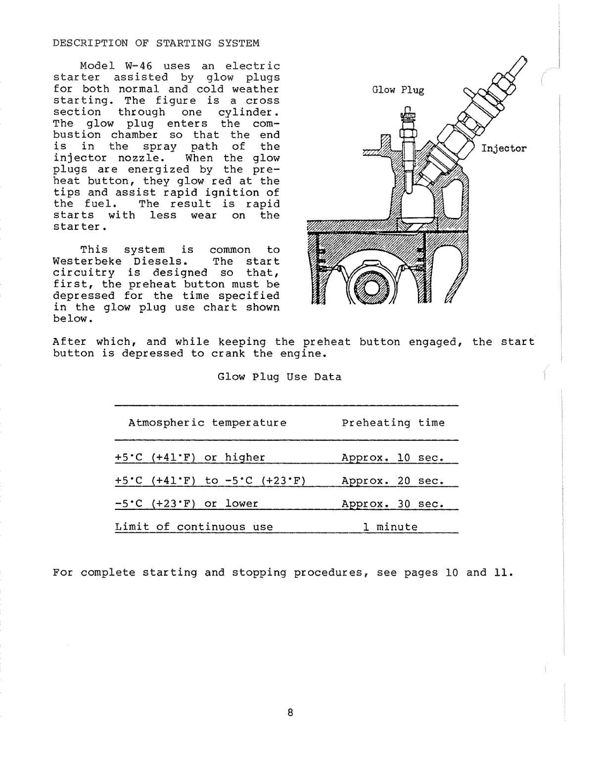 Westerbeke Diesel W 40na Operator's Manual