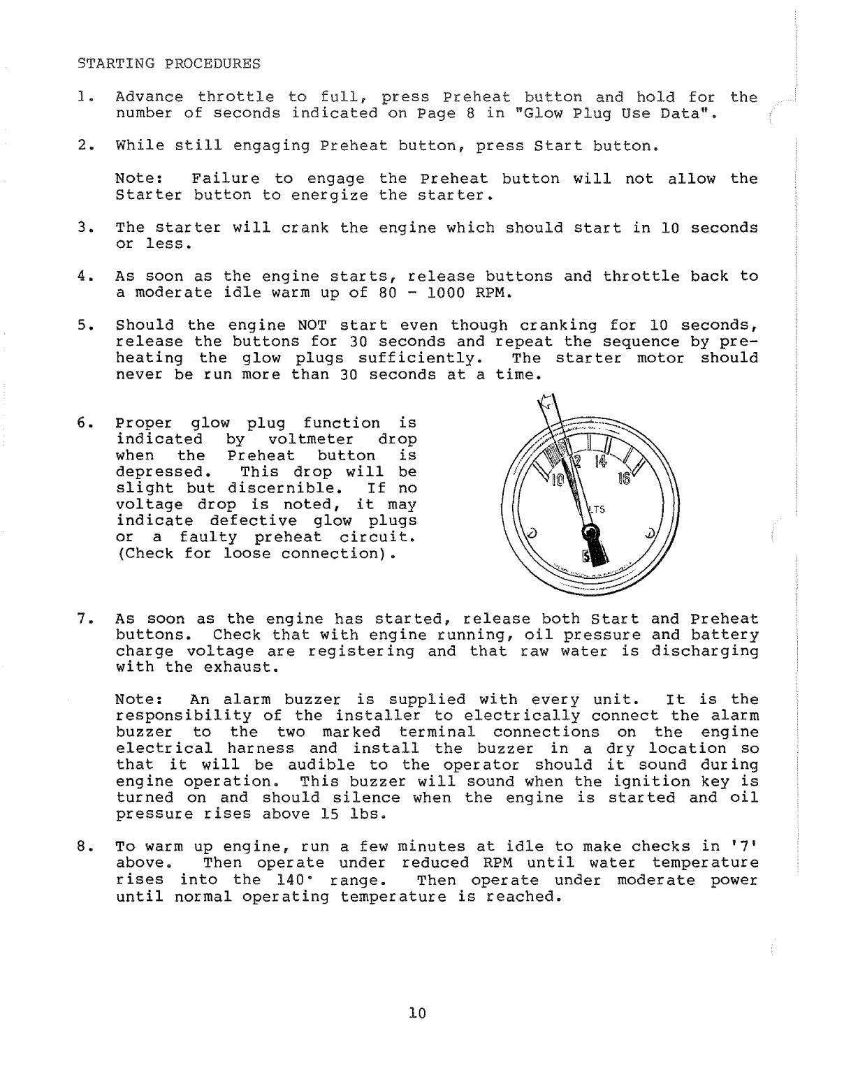 Westerbeke Diesel W 40na Operator's Manual