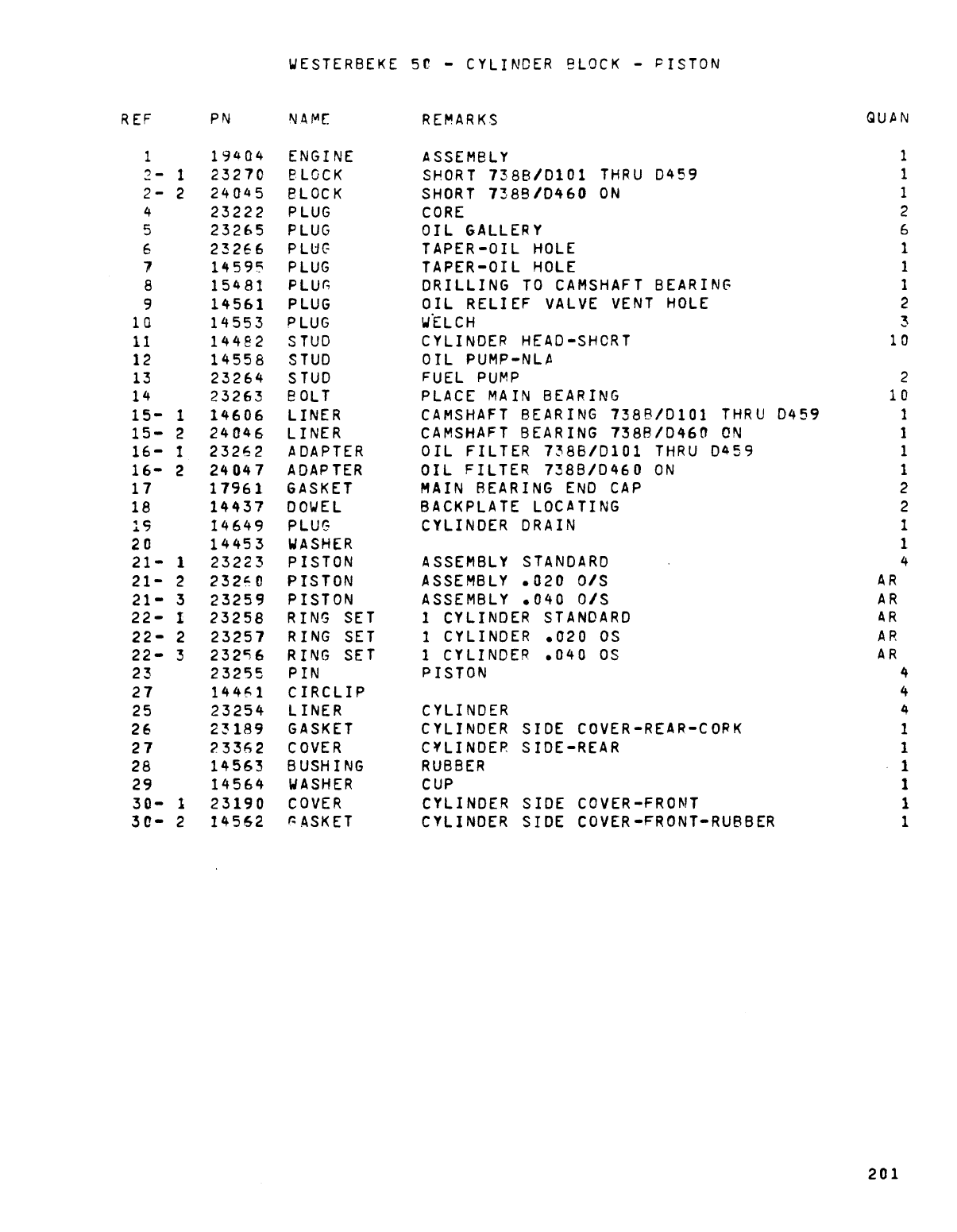 Westerbeke Diesel W 46 Technical Manual