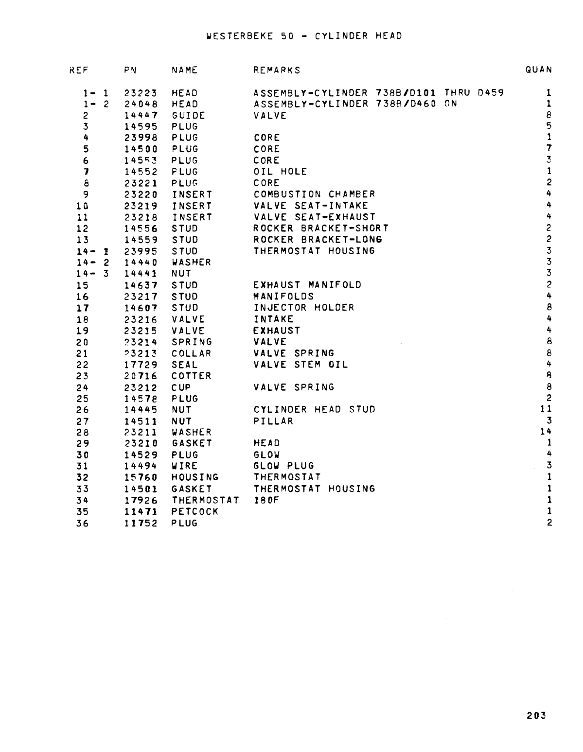 Westerbeke Diesel W 46 Technical Manual