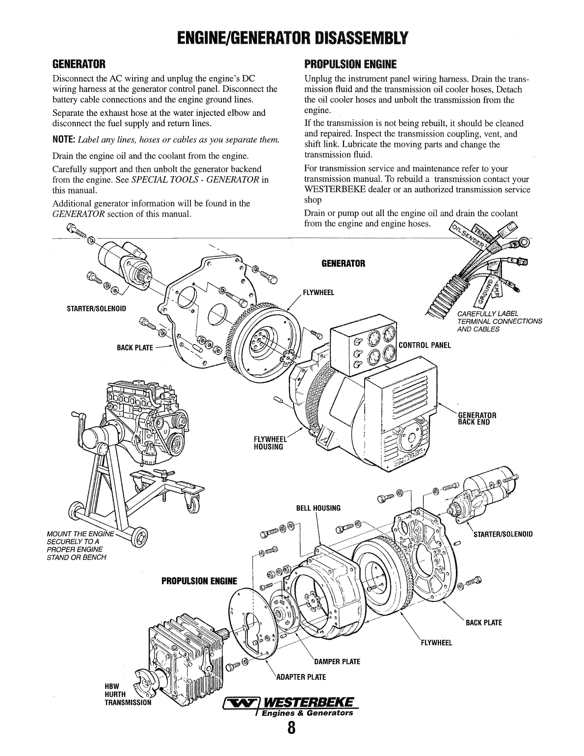 Westerbeke Diesel W 52 Parts Manual