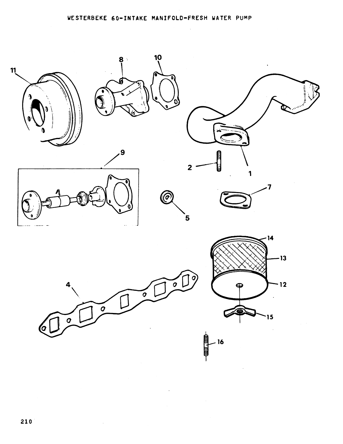 Westerbeke Diesel W 58 Technical Manual
