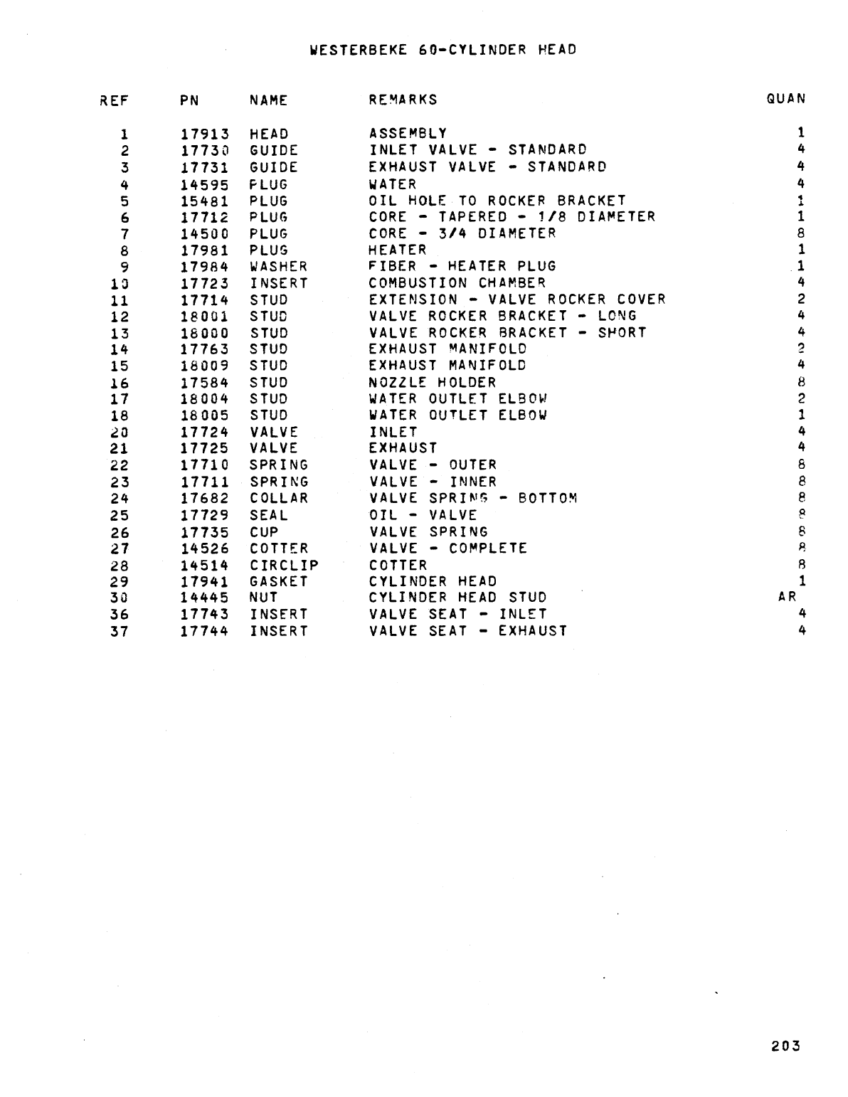 Westerbeke Diesel W 58 Technical Manual