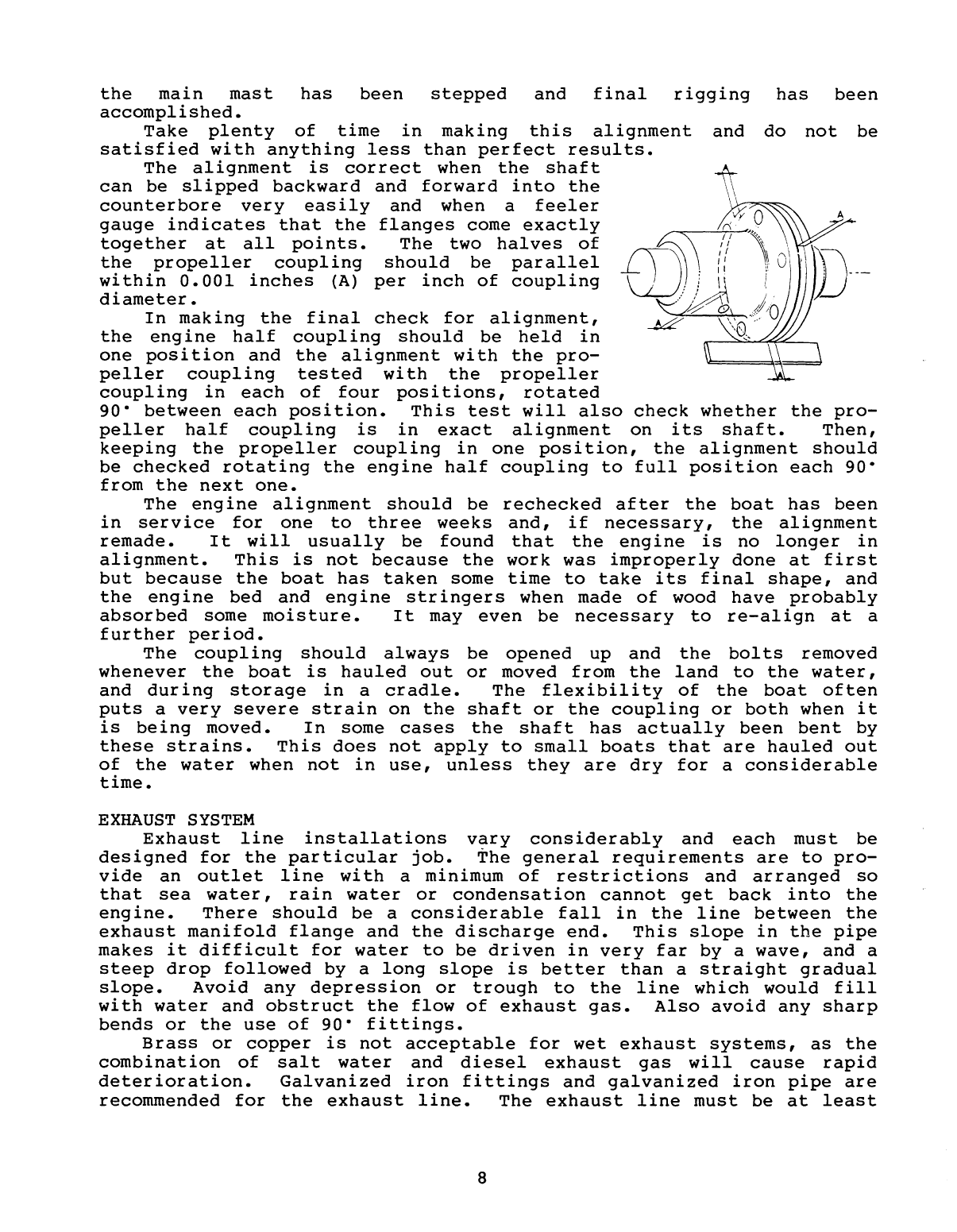 Westerbeke Diesel W 70 Parts Manual