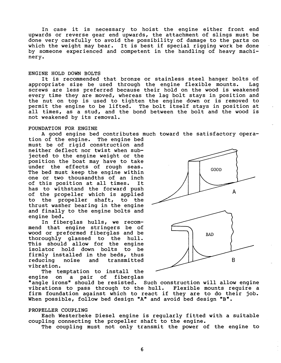 Westerbeke Diesel W 70 Parts Manual