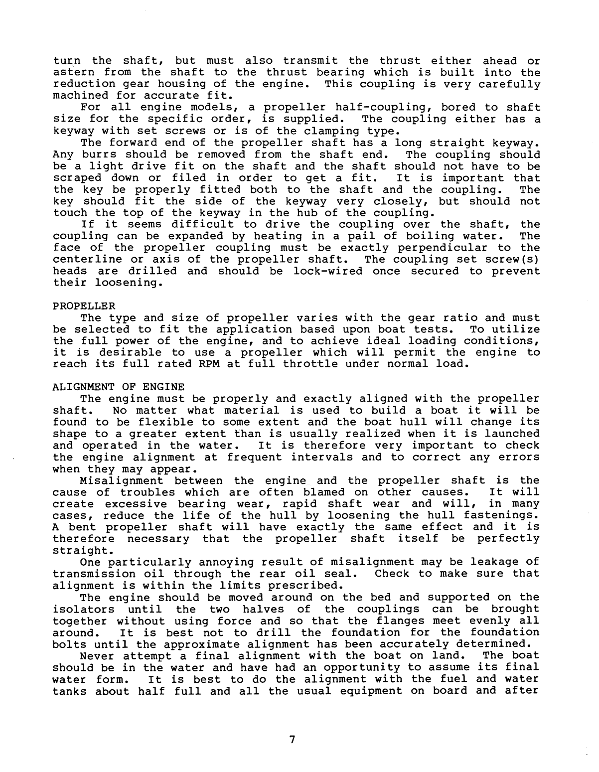 Westerbeke Diesel W 70 Parts Manual