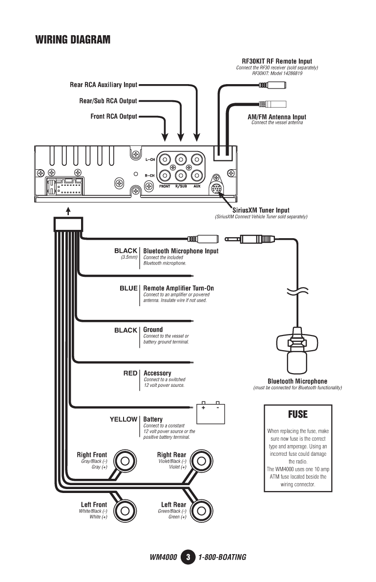 West Marine Wm4000 Stereo 14286801 Om
