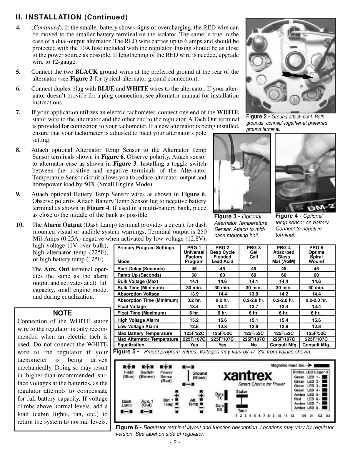 Xantrex Digital Alternator Regulator Xar Owner Manual(90 2006 00)