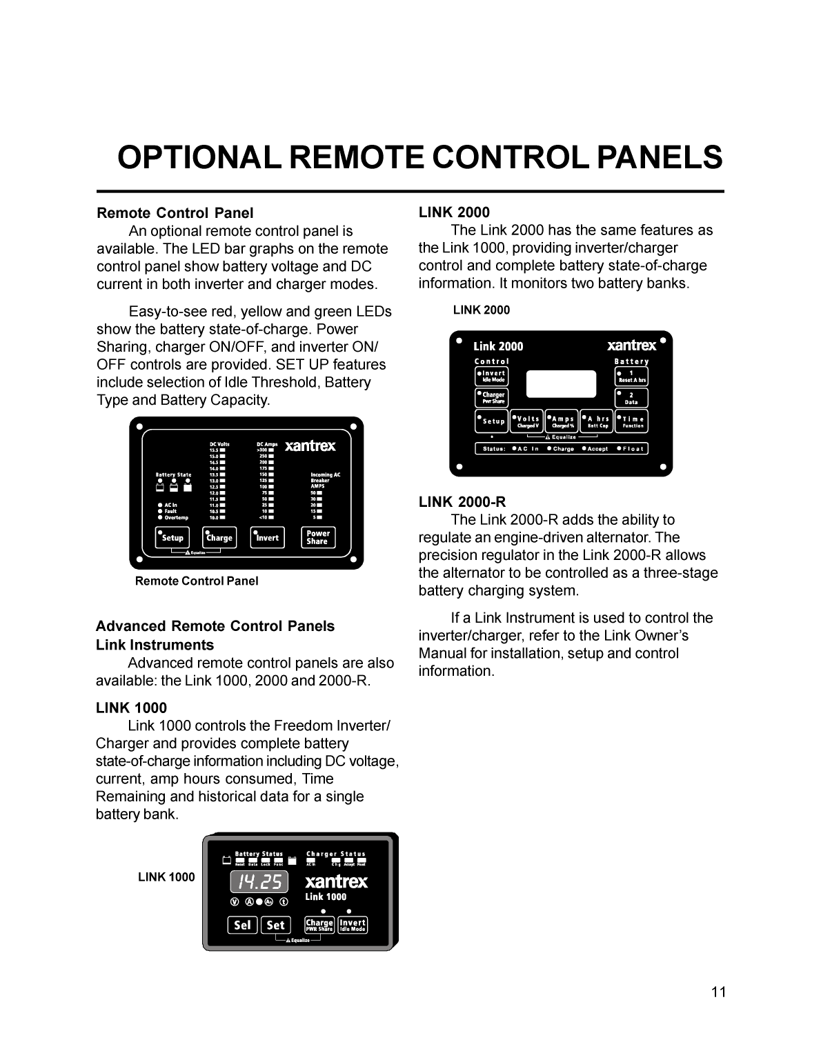 Xantrex Freedom Marine Inverter Charger Manual