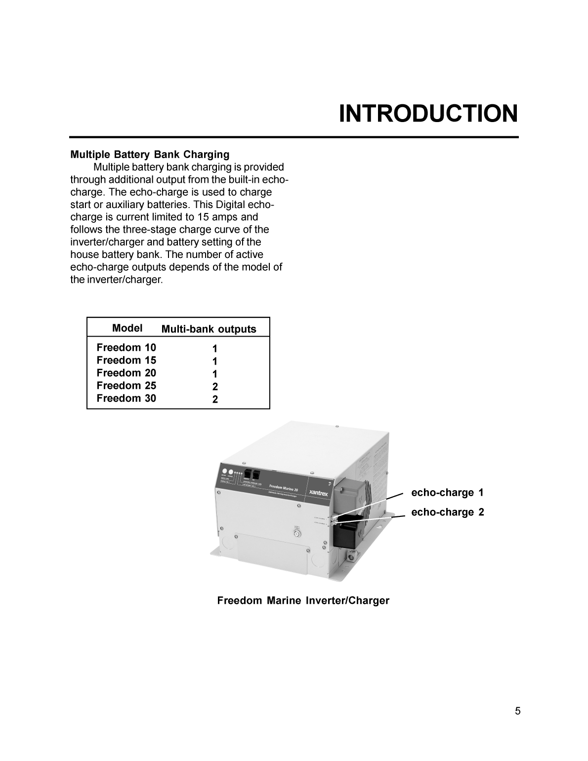 Xantrex Freedom Marine Inverter Charger Manual