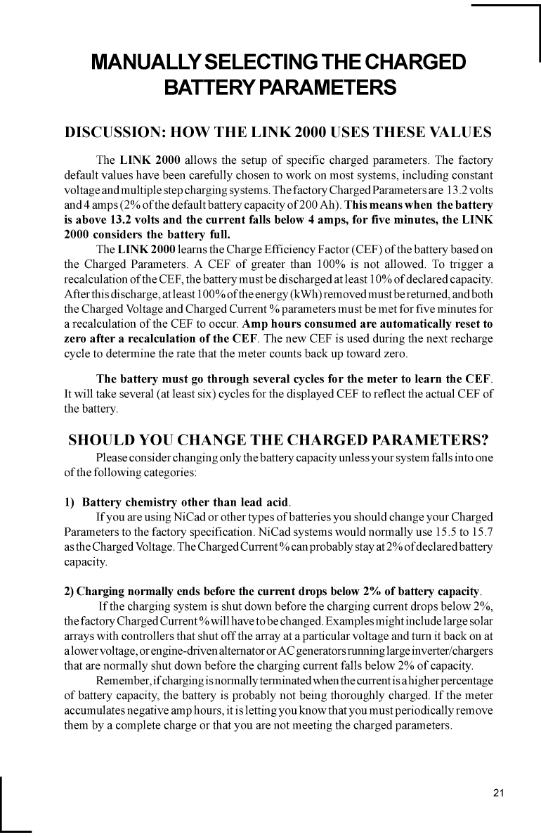 Xantrex Link 2000 User Guide