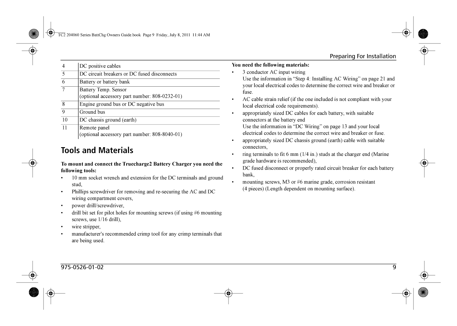 Xantrex True Charge2 20a Battery Charger Manual
