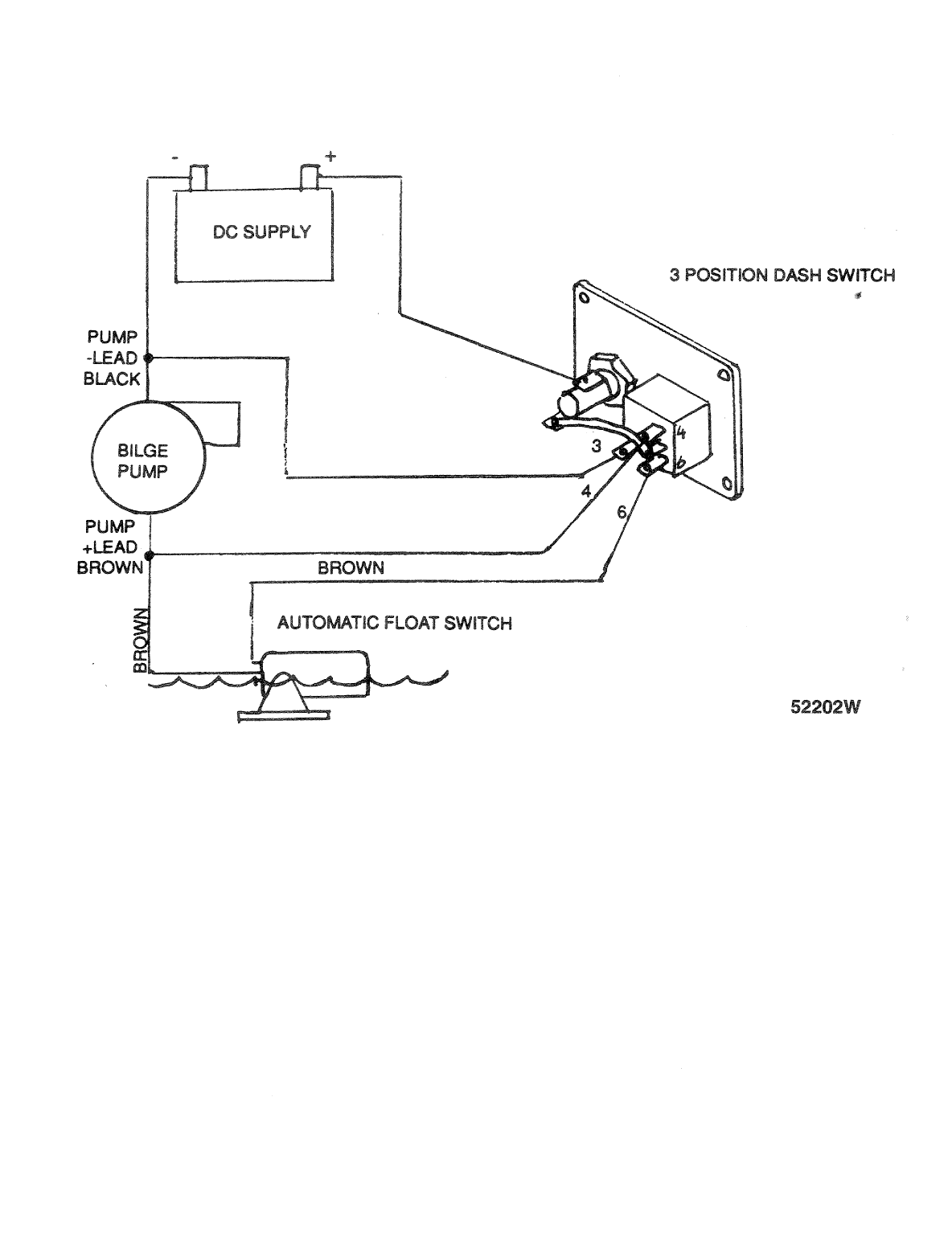 ' Bilge Pump Switch'
