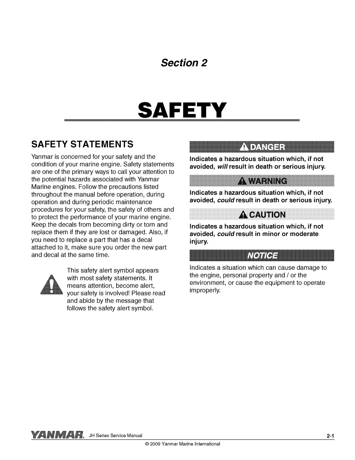 '3jh5 e: Yanmar Inboard Engine 39hp/29.4kw Service Manual'