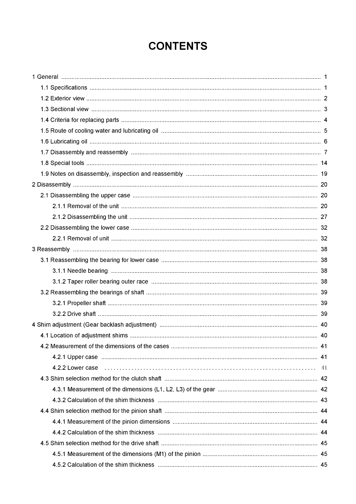 4jh5e sd: Yanmar Saildrive Engine 54hp/40.5kw Service Manual