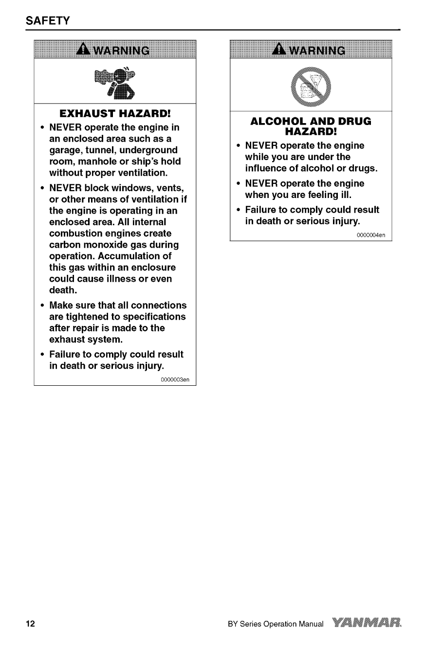 4by2 150z: Yanmar Diesel Sterndrive Engine 150hp/110kw Bravo 1 Owners Manual