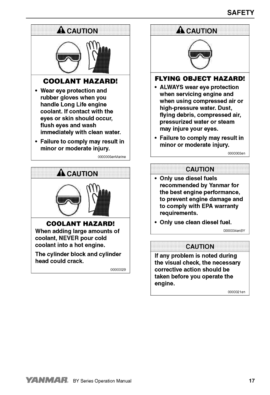 '6by2 260: Yanmar Inboard Engine 260hp/191kw Owners Manual'