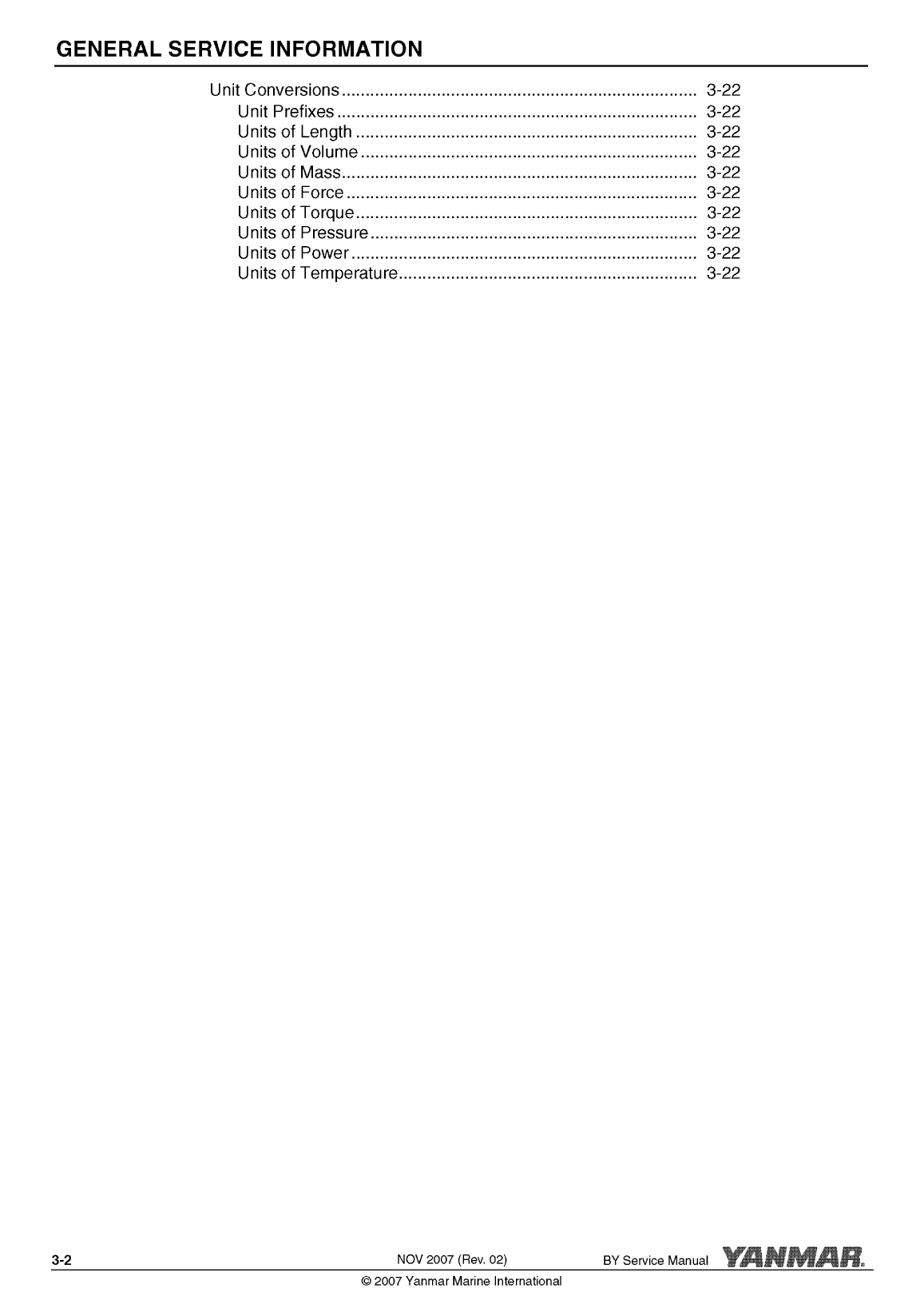 6by2 260: Yanmar Inboard Engine 260hp/191kw Service Manual