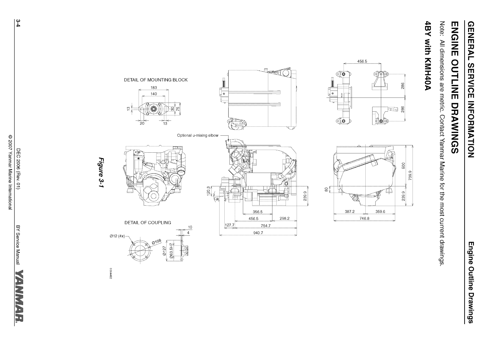 4by2 180: Yanmar Inboard Engine 180hp/132kw Service Manual