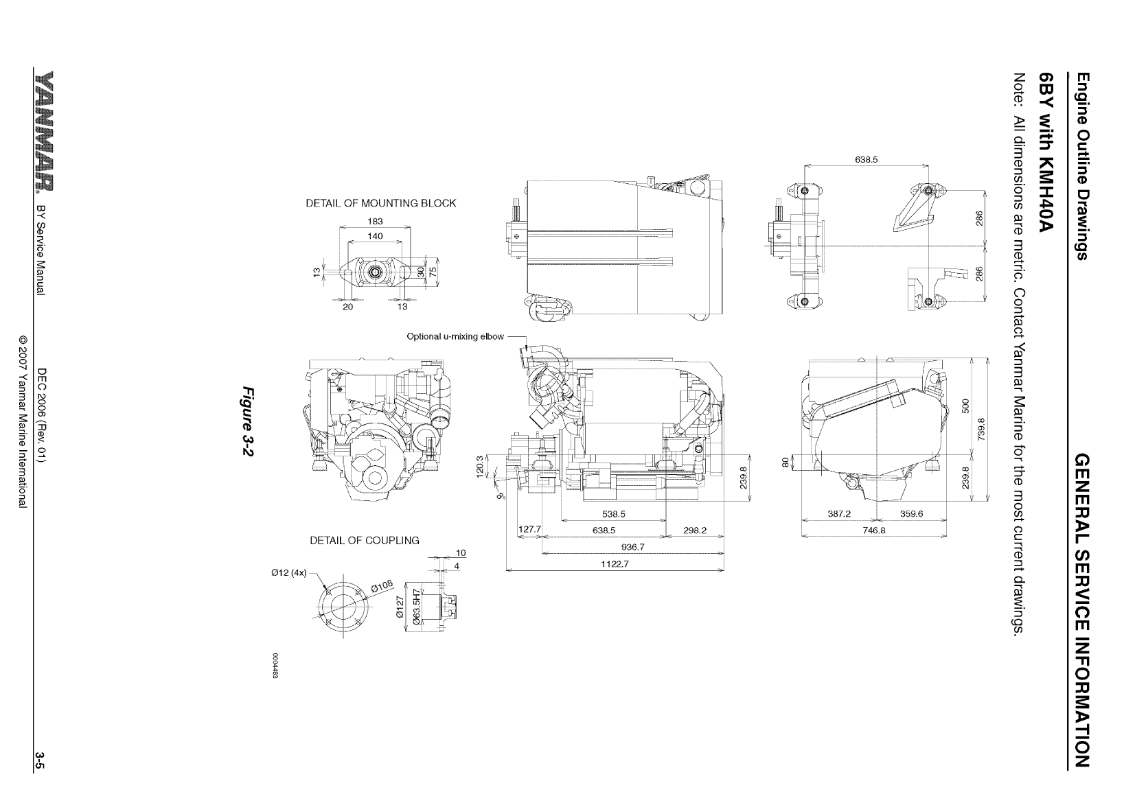 4by2 180: Yanmar Inboard Engine 180hp/132kw Service Manual
