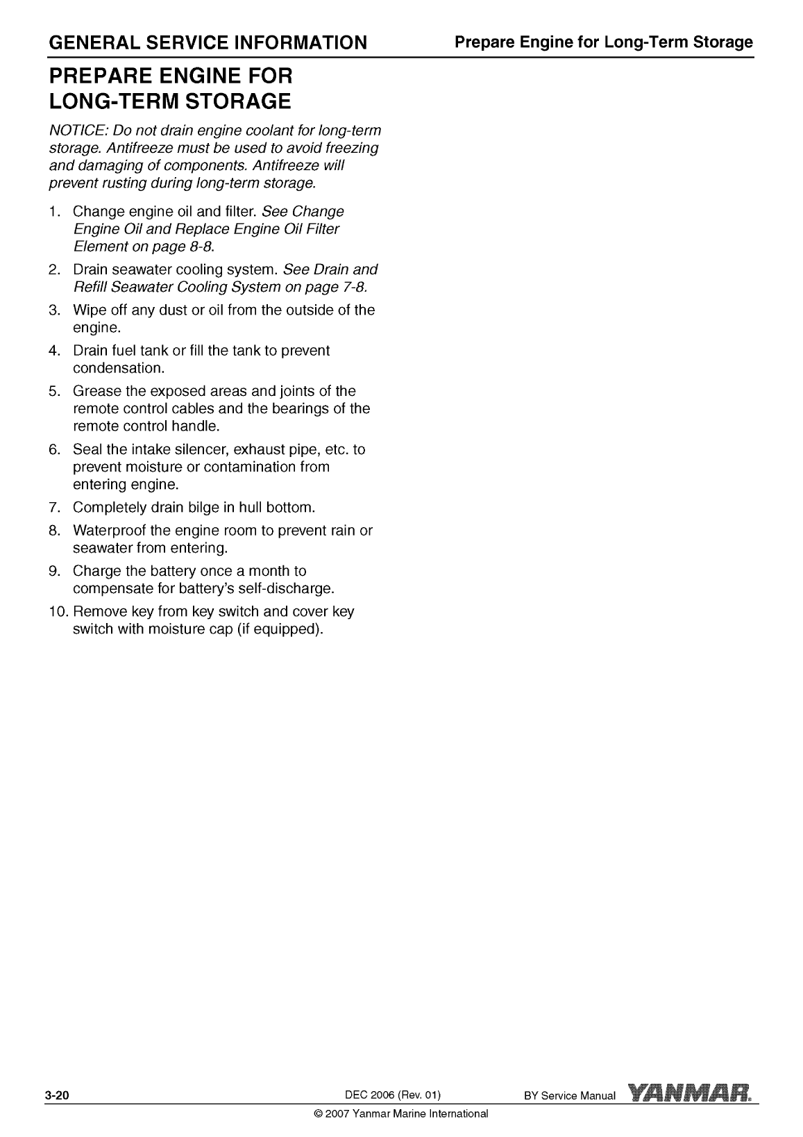 '4by2 180: Yanmar Inboard Engine 180hp/132kw Service Manual'