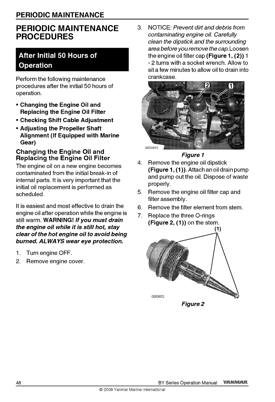 6by2 220z: Yanmar Diesel Sterndrive Engine 220hp/162kw Bravo 1 Owners Manual