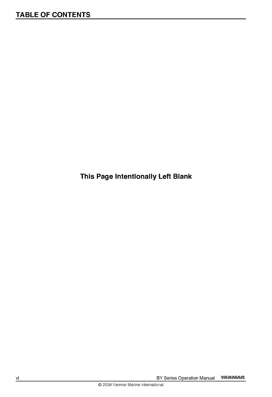 6by2 220z: Yanmar Diesel Sterndrive Engine 220hp/162kw Bravo 3 Owners Manual