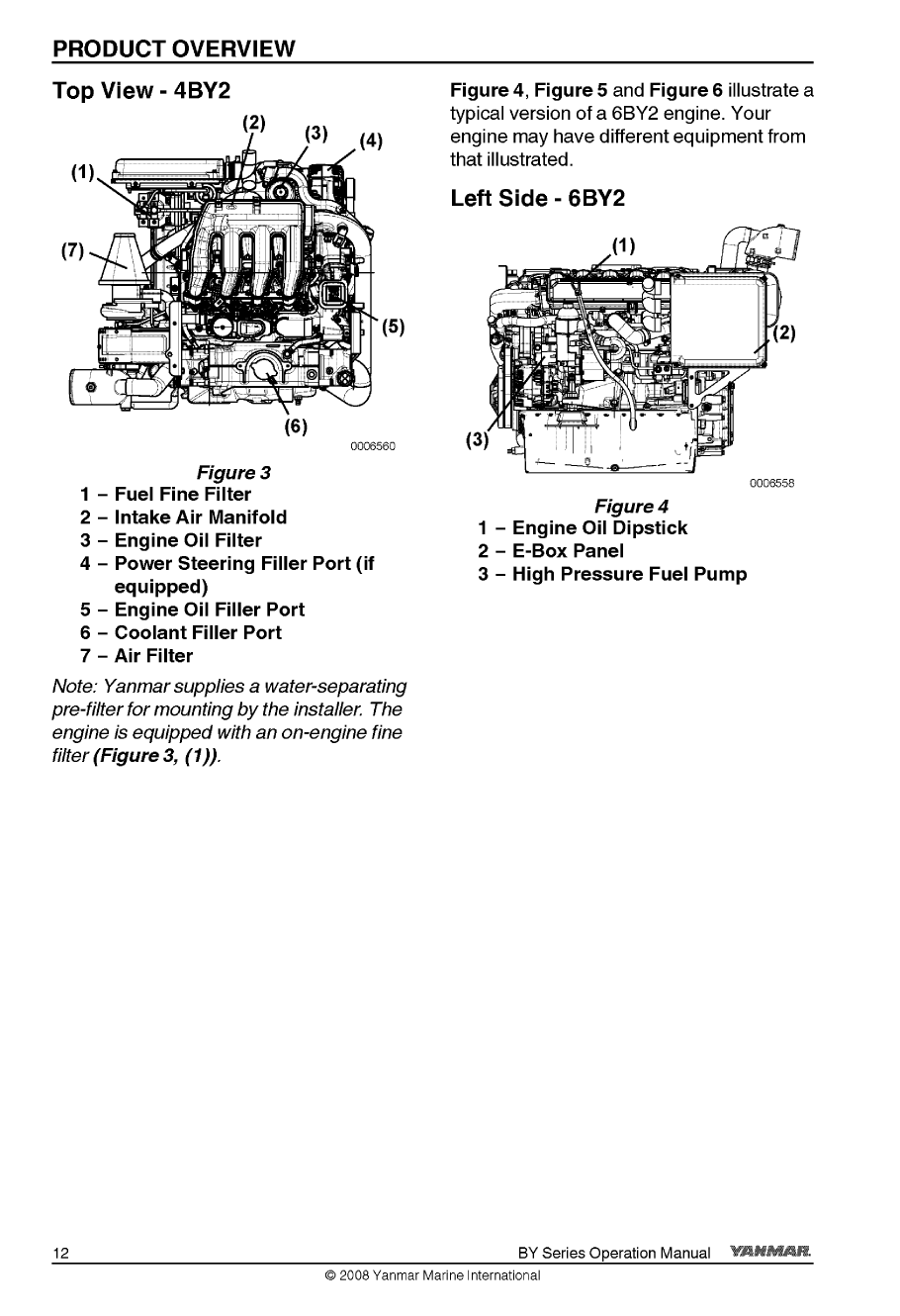 4by2 180z: Yanmar Diesel Sterndrive Engine 180hp/132kw Bravo 1 Owners Manual