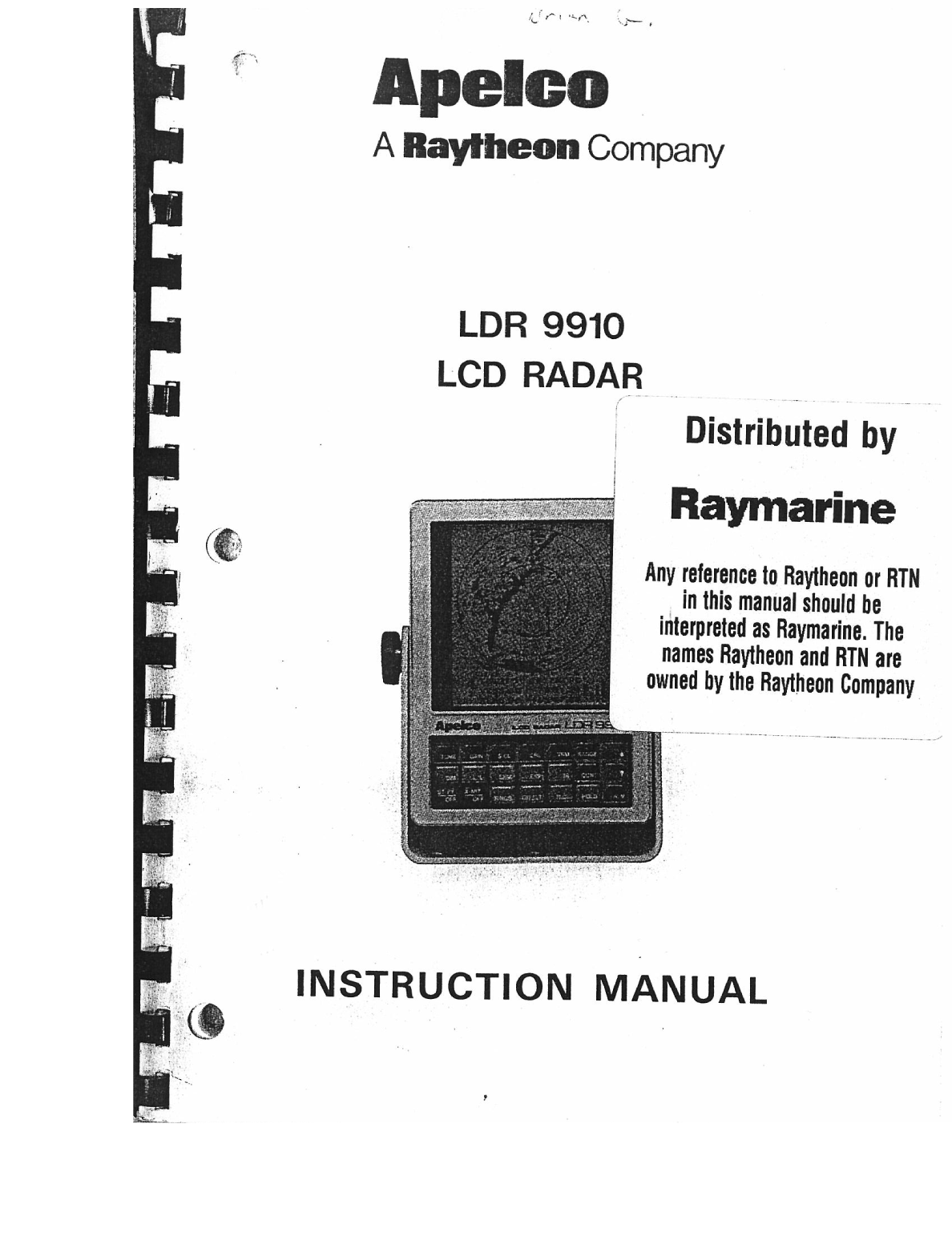 ' Apelco Ldr 9910 Radar'