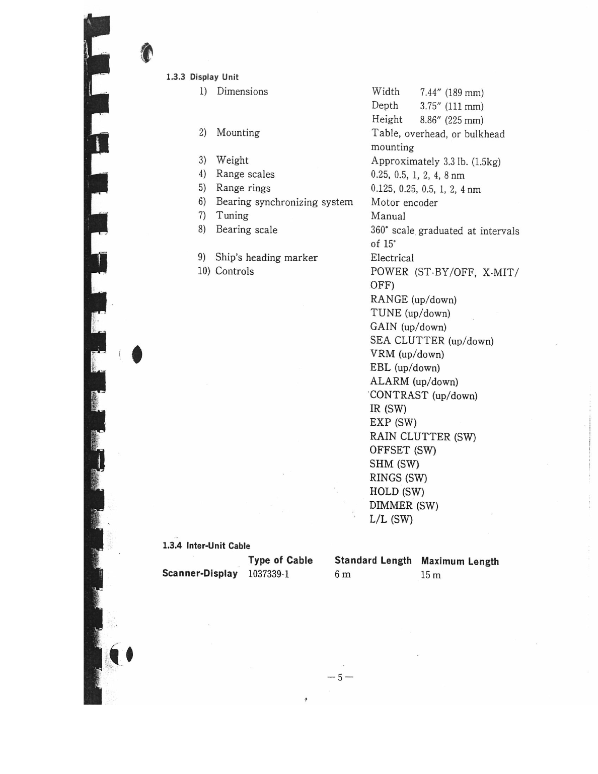 Apelco ldr 9910 Radar