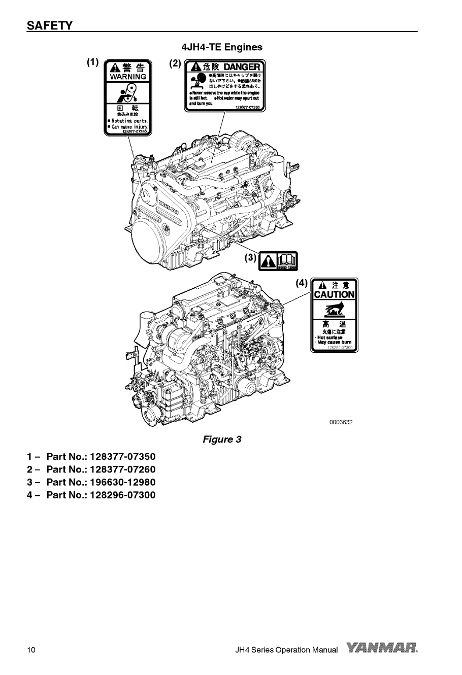 '4jh4 hte: Yanmar Inboard Engine 110hp/80.9kw Owners Manual'