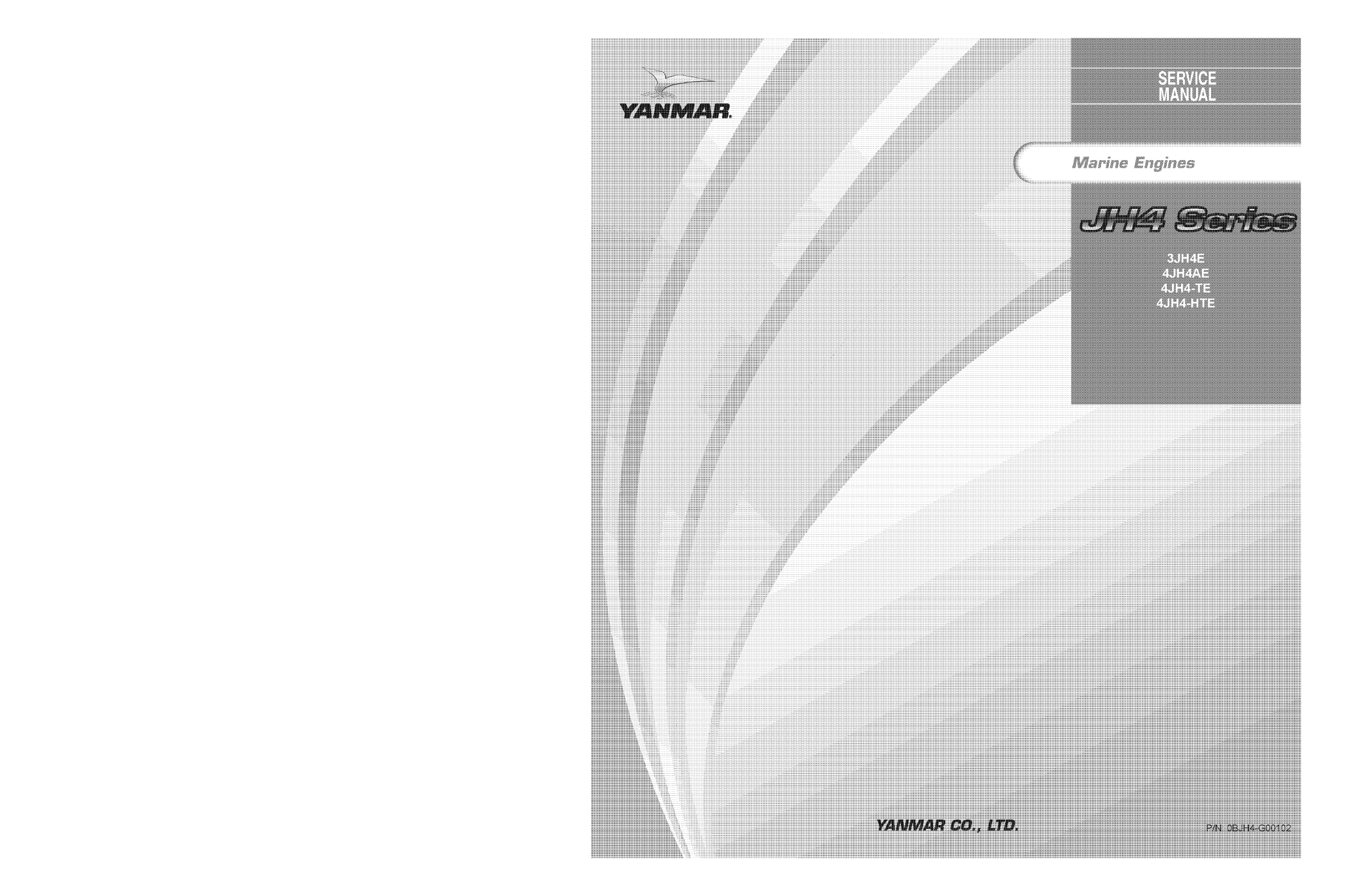 4jh4 te: Yanmar Inboard Engine 75hp/55kw Service Manual