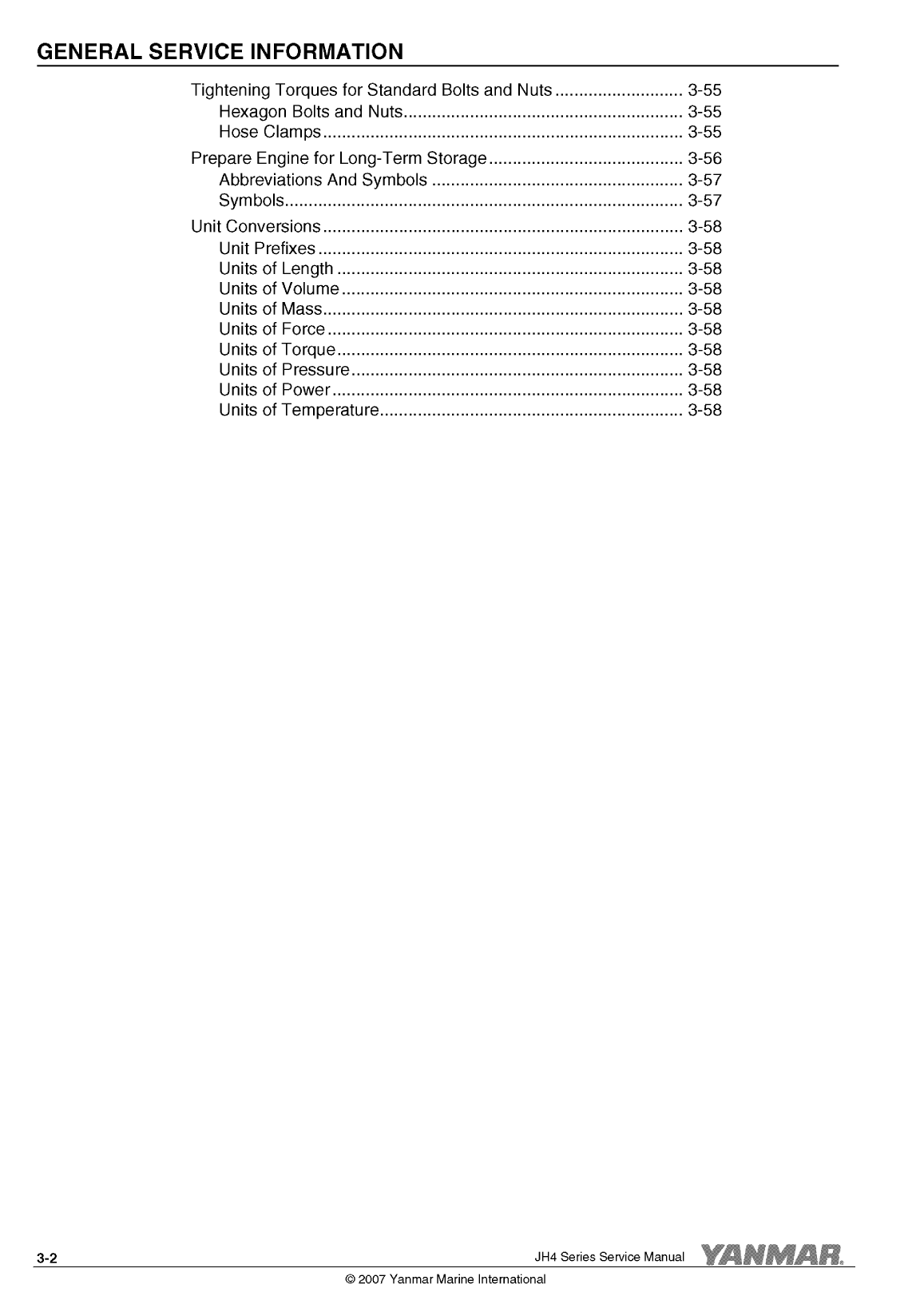 4jh4 te: Yanmar Inboard Engine 75hp/55kw Service Manual