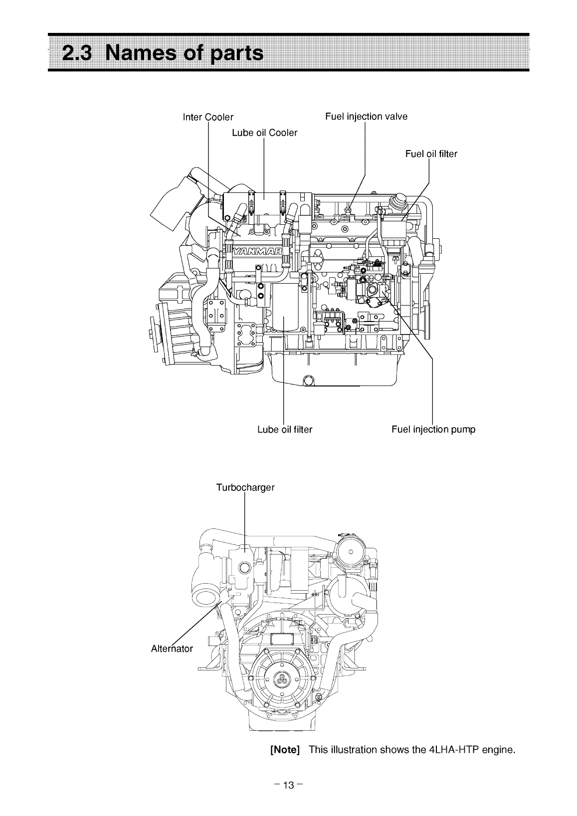 '4lha stzp: Yanmar Diesel Sterndrive Engine 240hp/179kw Bravo 1 Owners Manual'