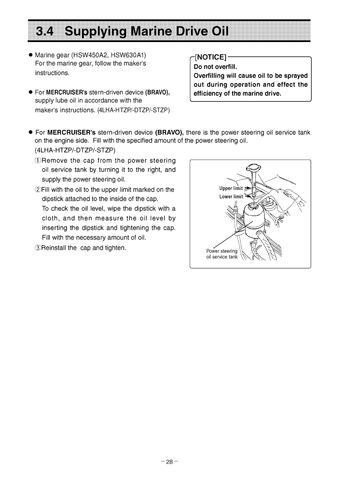 '4lha stzp: Yanmar Diesel Sterndrive Engine 240hp/179kw Bravo 1 Owners Manual'