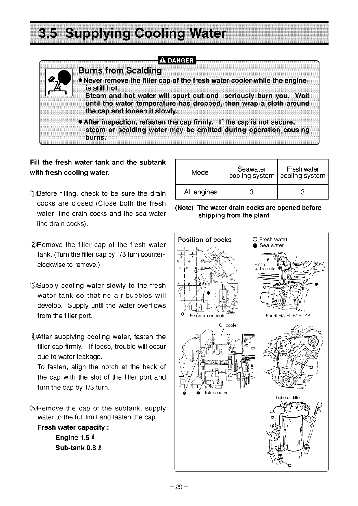 '4lha stzp: Yanmar Diesel Sterndrive Engine 240hp/179kw Bravo 1 Owners Manual'