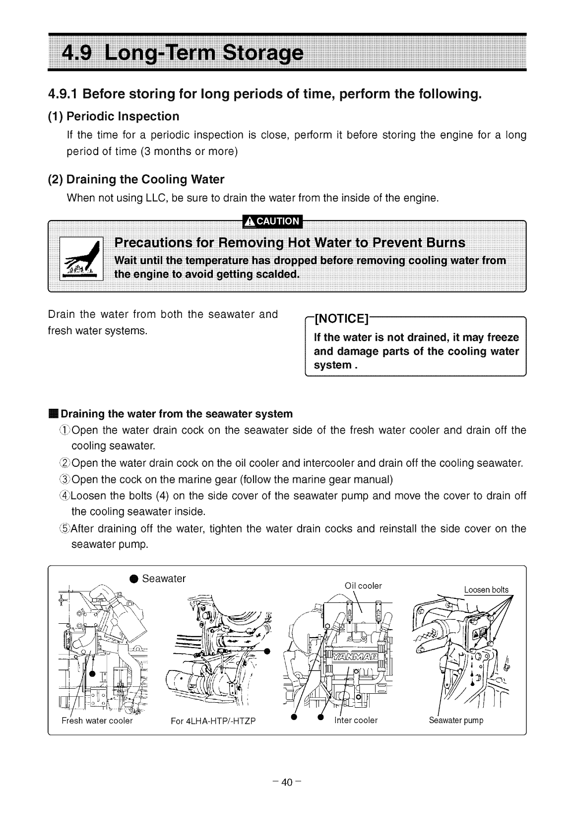 '4lha stzp: Yanmar Diesel Sterndrive Engine 240hp/179kw Bravo 1 Owners Manual'