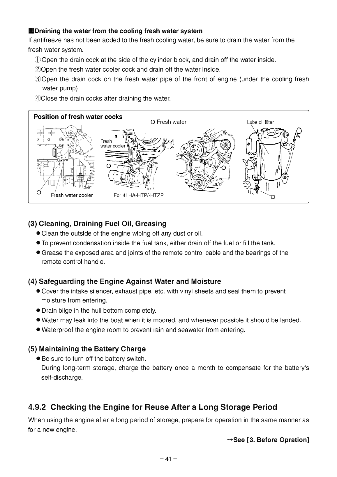 '4lha stzp: Yanmar Diesel Sterndrive Engine 240hp/179kw Bravo 1 Owners Manual'