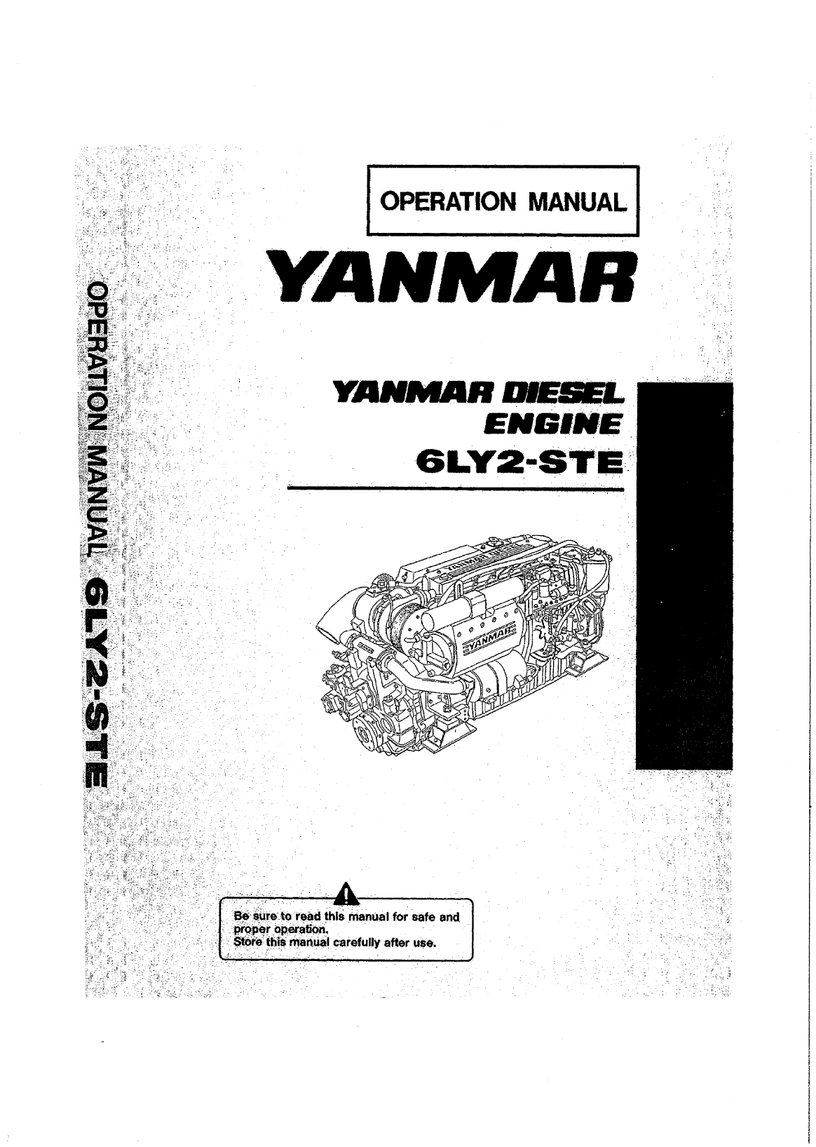 6ly2 stp: Yanmar Inboard Engine 440hp/324kw Owners Manual