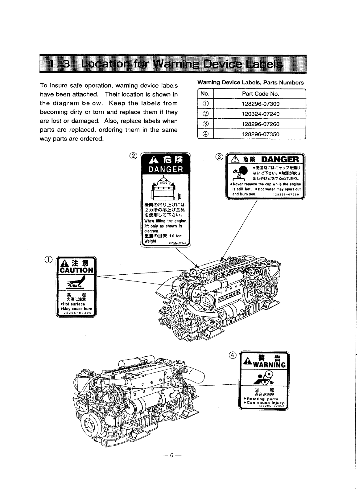 6ly2 stp: Yanmar Inboard Engine 440hp/324kw Owners Manual