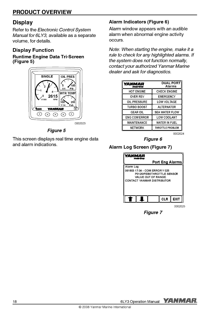 6ly3 utp: Yanmar Inboard Engine 380hp/279kw Owners Manual
